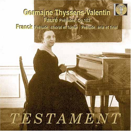 Cover for Germaine Thyssens-Valentin · Klaverværker Testament Klassisk (CD) (2006)