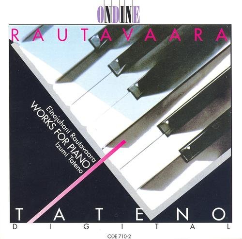 Cover for Izumi Tateno · Rautavaaraworks For Piano (CD) (1988)