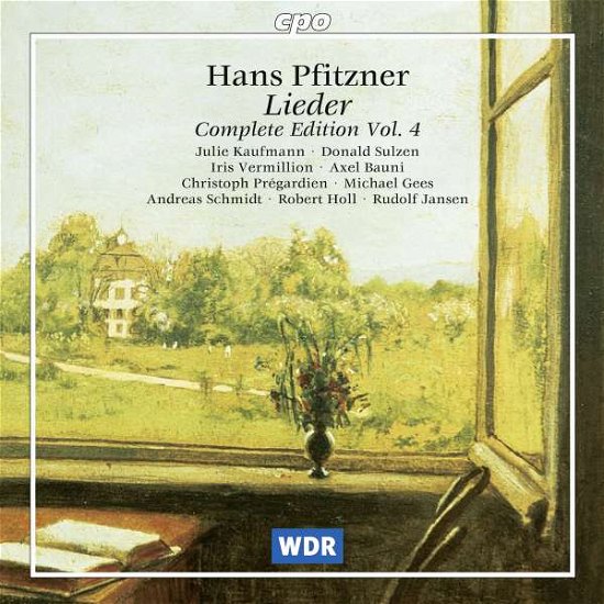 Cover for H. Pfitzner · Lieder-Complete Edition 4 (CD) (2001)