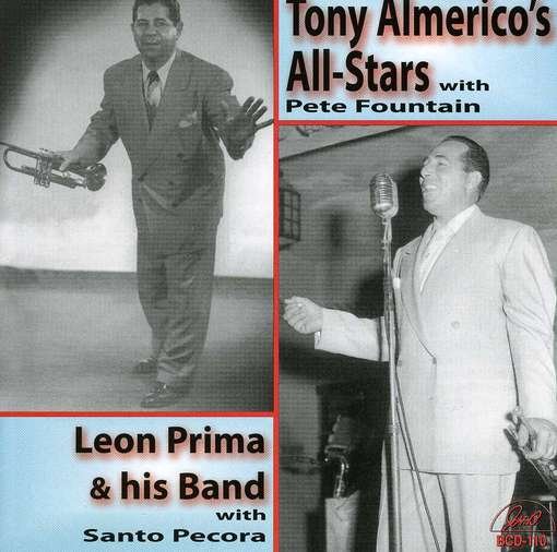 Cover for Almerico,tony All-stars / Prima,leon &amp; His Band · Tony Almerico's All-stars / Leon Prima &amp; His Band (CD) (2012)