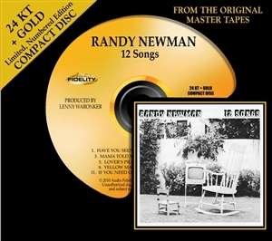 12 Songs - Randy Newman - Musik - AUDIO FIDELITY - 0780014207021 - 22. Februar 2010