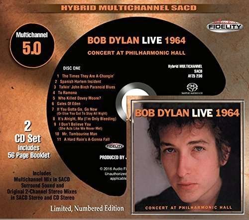 The Bootleg Series Vol. 6: Live 1964, Concert At Philharmonic Hall by Bob Dylan - Bob Dylan - Música - Sony Music - 0780014223021 - 25 de março de 2016
