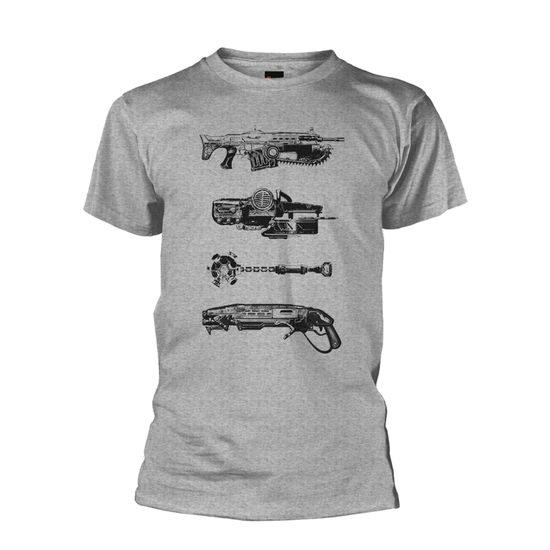 Cover for Gears of War 4 · Gears Of War 4: Weapons (T-Shirt Unisex Tg. S) (N/A) [size S] (2017)