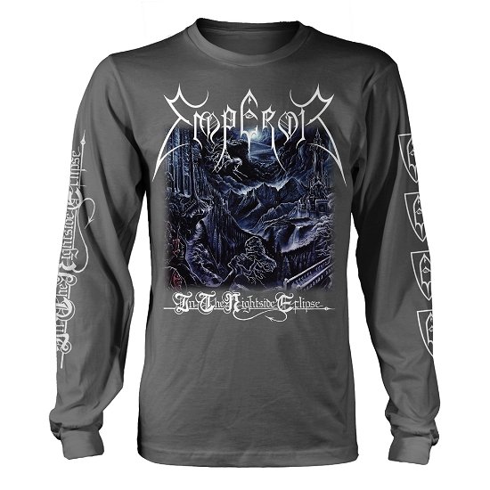 Cover for Emperor · In the Nightside Eclipse (Charcoal) (Shirt) [size S] [Grey edition] (2019)