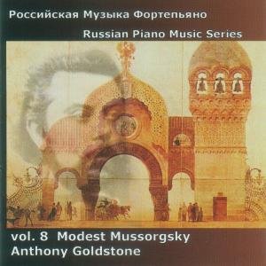 Cover for Anthony Goldstone · Mussorgskyrussian Piano Music Series 8 (CD) (2011)
