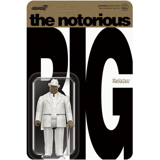 Notorious B.I.G. Reaction Wave 3 - Biggie In Suit - Notorious B.i.g. - Fanituote - SUPER 7 - 0840049826021 - maanantai 5. kesäkuuta 2023