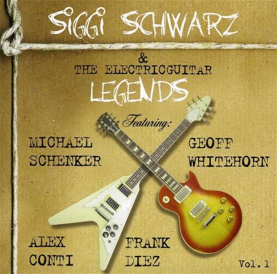 Cover for Siggi Schwarz · The Electric Guitar Legends (CD)