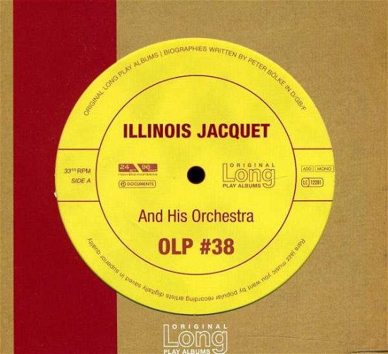 Cover for Jacquet Illinois · Illinois Jacquet and His Orchestra (CD) (2011)