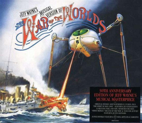 Cover for Jeff Wayne · The War Of The Worlds (CD) [Jewelcase edition] (2009)