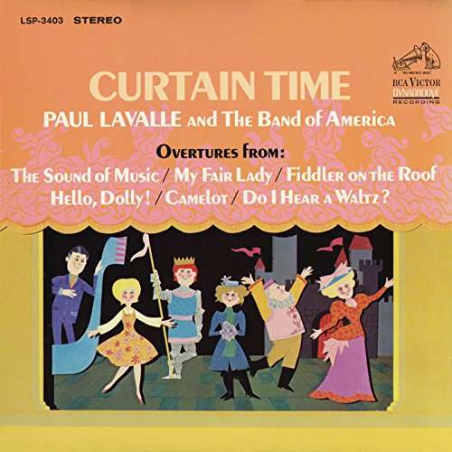 Cover for Paul Lavalle · Curtain Time (CD) (2016)