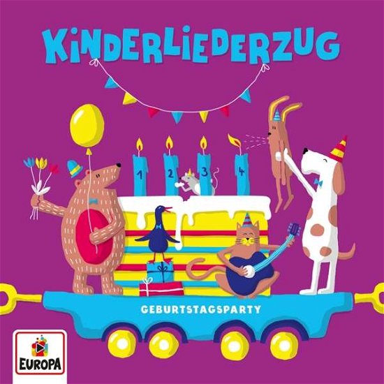 Cover for Lena,felix &amp; Die Kita-kids · Kinderliederzug - Geburtstagsparty (CD) (2016)