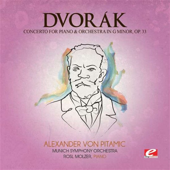 Cover for Dvorak · Concerto Piano &amp; Orch G Min 33-Dvorak (CD) [Remastered edition] (2016)
