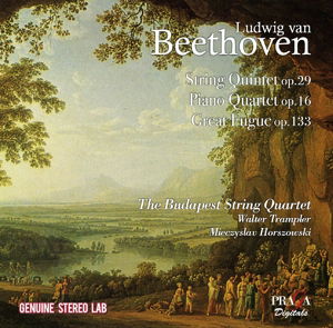 Cover for Ludwig Van Beethoven · String Quintet Op.29/piano Qartet Op.16/great Fugue (CD) (2017)