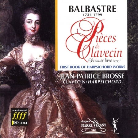 Cover for C.b. Balbastre · 1st Book Harpsichord (CD) (2012)