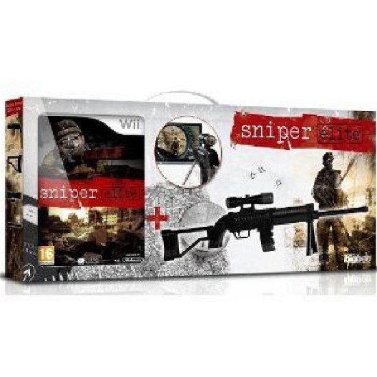 Cover for Spil-wii · Sniper Elite Bundle with Black Sniper Gun (Wii) (2010)