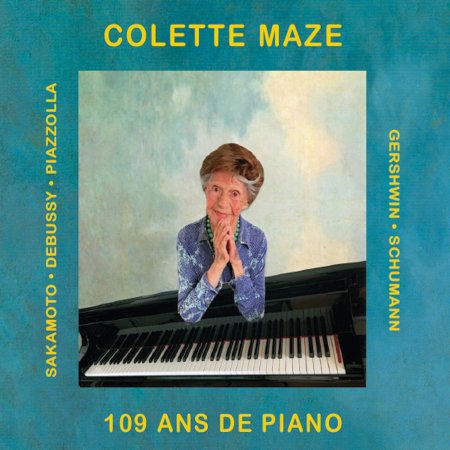 Cover for Ryuichi Sakamoto (1952-2023) · Colette Maze: 109 Ans De Piano (CD) (2024)
