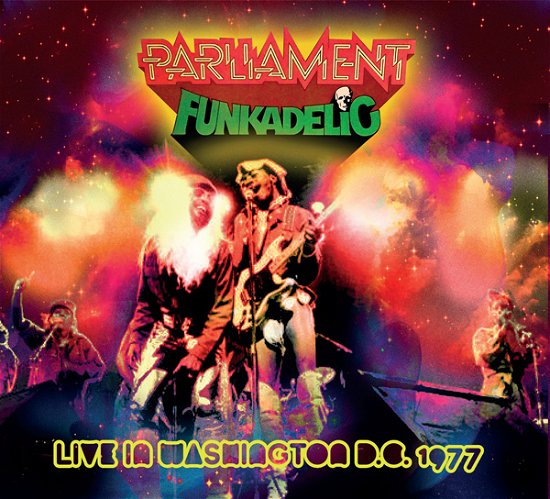 Cover for Parliament / Funkadelic · Washington D.c. 1977 (CD) (2022)