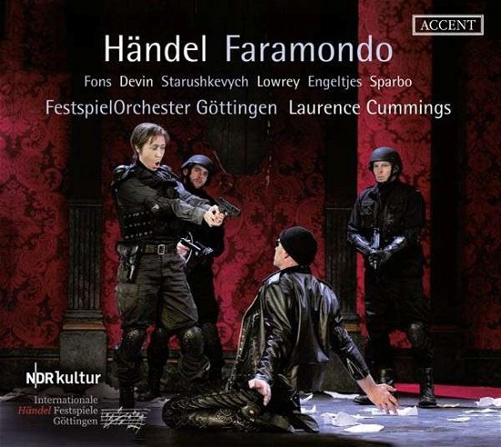 Cover for Handel / Devin / Dziashko / Fons / Cummings · Faramondo (CD) (2014)