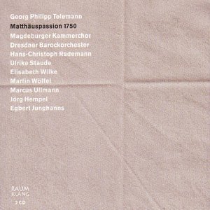 Cover for G.P. Telemann · Matthauspassion 1750 (CD) (2003)