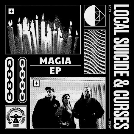 Cover for Local Suicide &amp; Curses · Magia EP (Ltd Black EP) (12&quot;) [Limited Handnumbered edition] (2023)