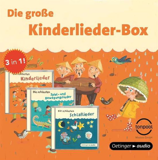 Cover for DIE GROßE KINDERLIEDER-BOX (CD) (2018)