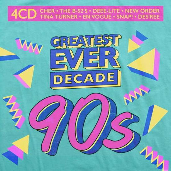 Cover for Greatest Ever Decade: The Nineties (CD) (2021)