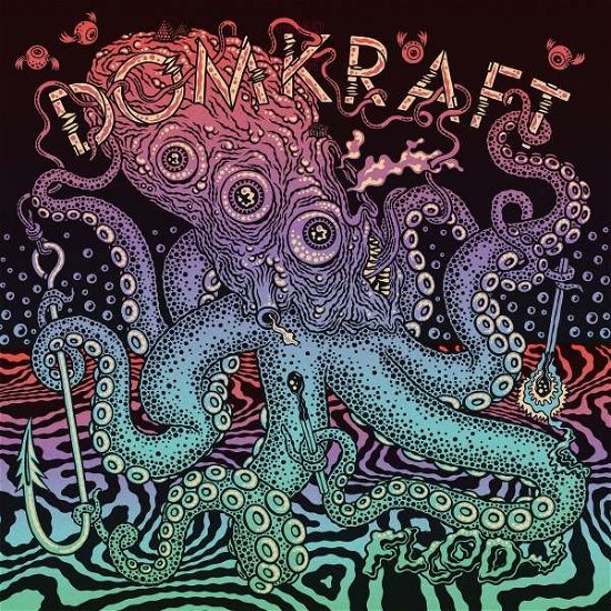 Cover for Domkraft · Flood (Blue Vinyl) (LP) (2020)
