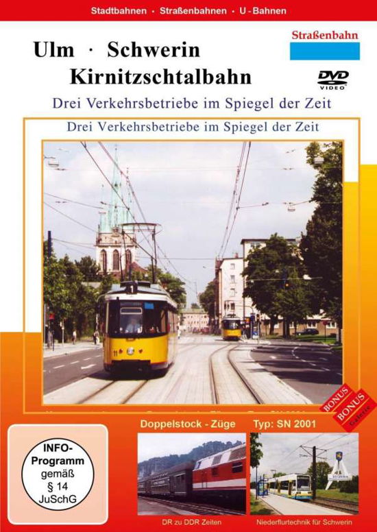 Cover for History Films · Ulm-schwerin-kirnitzschtalbahn (DVD) (2019)