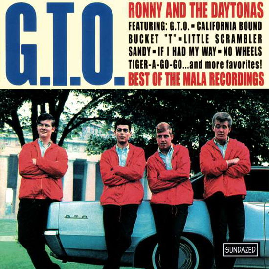 Cover for Ronny &amp; the Daytonas · G.t.o.-best of the Mala Recordings (CD) [Japan Import edition] (2005)