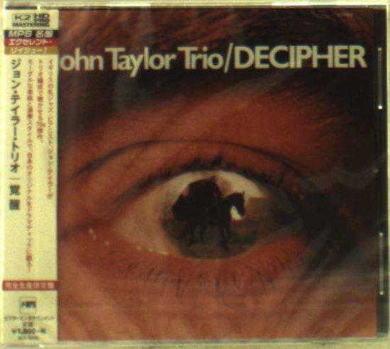 Cover for John Taylor · Decipher (CD) [Limited edition] (2016)