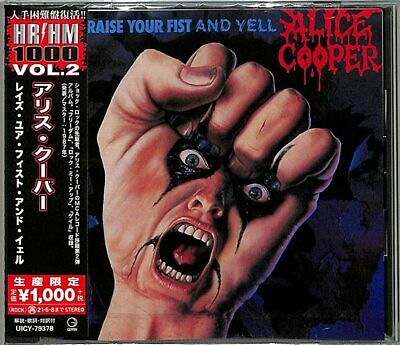 Cover for Alice Cooper · Raise Your Fist &amp; Yell (CD) [Limited edition] (2020)