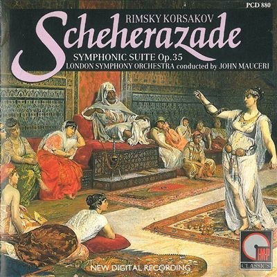 Cover for Nikolai Rimsky-Korsakov  · Scheherazade Op 35 (1888) (Suite Sinfonica) (CD)