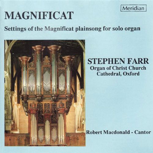 Cover for Stephen Farr · Organ Settings Of Ma Meridian Klassisk (CD) (2000)