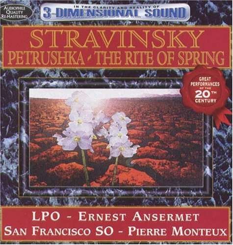 Cover for Ansermet,ernest / Monteux,pierre · Stravinsky: Petrushka &amp; the Rite of Spring (CD) (2004)