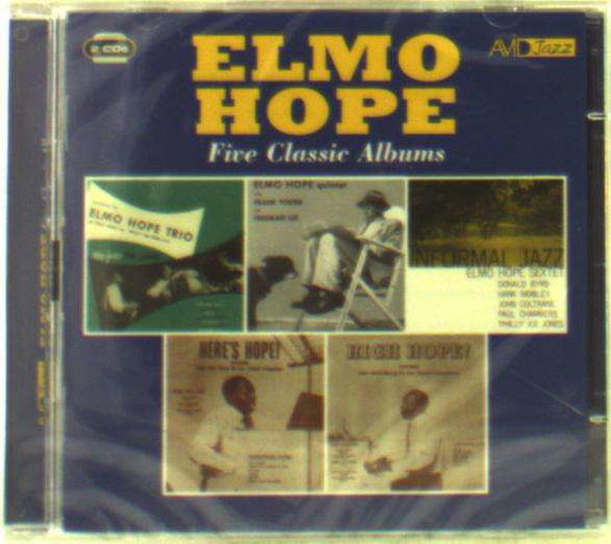 Cover for Elmo Hope · Five Classic Albums (New Faces - New Sounds / Informal Jazz / Quintet / Heres Hope! / High Hope!) (CD) (2017)