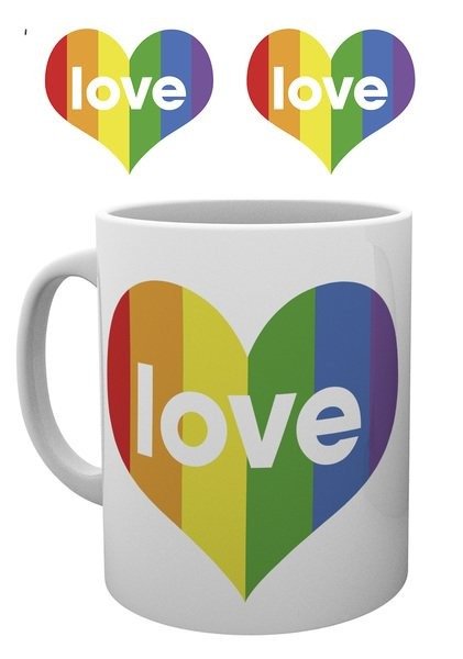 Pride: Love Heart (Tazza) - Pride - Merchandise -  - 5028486390021 - 