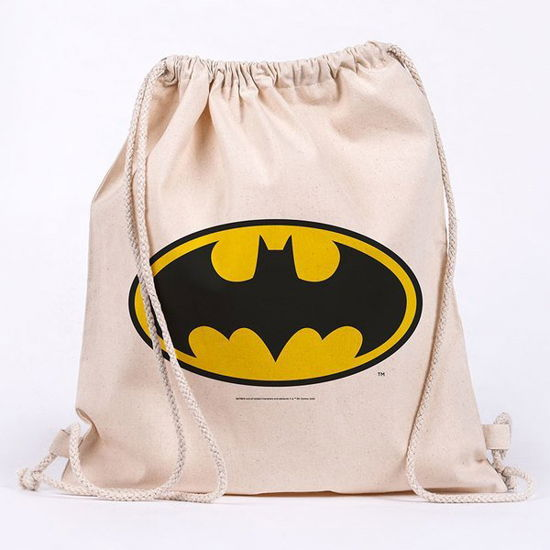 Batman Cotton Drawstring Bag - Dc Comics - Koopwaar - DC COMICS - 5028486486021 - 2021