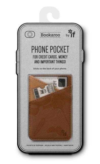 Cover for Bookaroo Phone Pocket - Brown (MERCH) (2019)