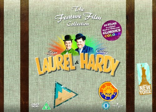 Cover for Laurel  Hardy Feature Film Col. DVD · Laurel and Hardy - The Feature Film Collection (34 Films) (DVD) (2011)