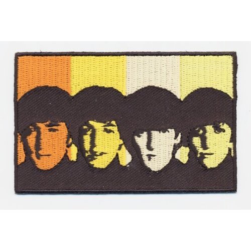 The Beatles Standard Woven Patch: Heads in Bands - The Beatles - Merchandise - Apple Corps - Accessories - 5055295305021 - 