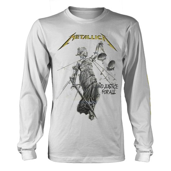 Cover for Metallica · And Justice for All (White) (CLOTHES) [size S] [White edition] (2019)