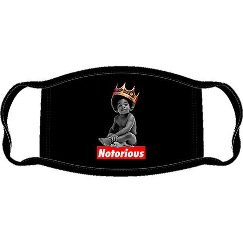 Cover for Biggie Smalls · Biggie Smalls Face Mask: Notorious Baby (MERCH) [Black edition]