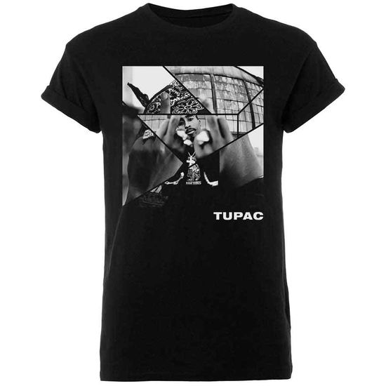 Tupac Unisex T-Shirt: Broken Up - Tupac - Mercancía -  - 5056561010021 - 