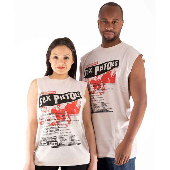 The Sex Pistols Unisex Tank T-Shirt: Filthy Lucre (Embellished) - Sex Pistols - The - Merchandise -  - 5056561065021 - 