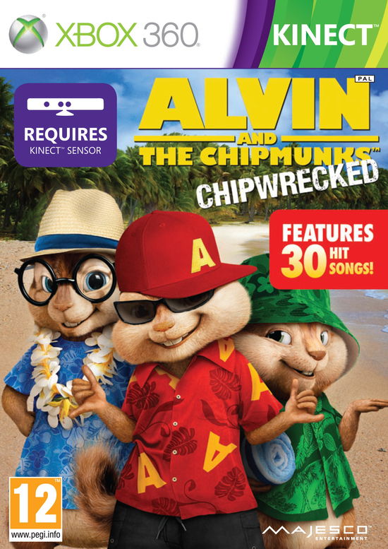 Cover for 505 Games · Alvin &amp; The Chipmunks: Chipwrecked (Wii) (2012)