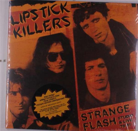 Cover for Lipstick Killers · Strange Flash: Studio &amp; Live 78-81 (LP) (2021)