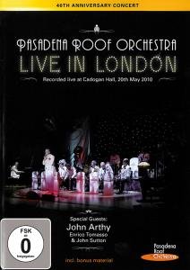 Cover for Pasadena Roof Orchestra · Live in London (DVD) (2011)