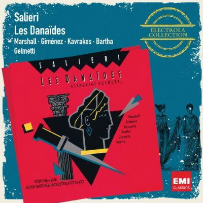 Salieri: Les Danaides-electrola Collection - Margaret Marshall - Musiikki - CLASSICAL - 5099991232021 - torstai 7. maaliskuuta 2013