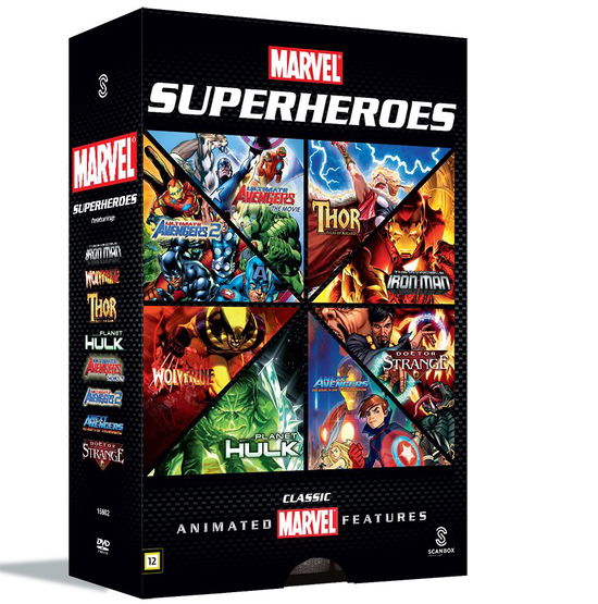 Marvel Animated Box Set - Marvel - Elokuva -  - 5709165156021 - torstai 30. tammikuuta 2020