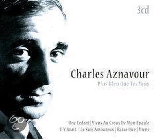 Cover for Charles Aznavour · Plus Bleu Que Tes Yeux (CD)